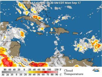 Esta tarde podría llover en algunos puntos del país, informa Meteorología