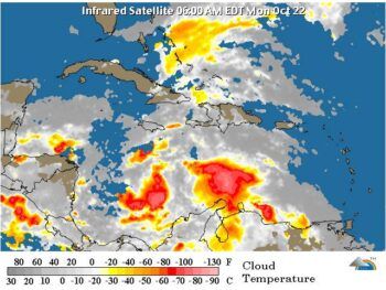 Onda tropical al suroeste de la isla podría convertirse en ciclón en las próximas 48 horas