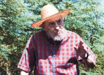 Fidel Castro explica las cualidades de la moringa a un lector de web oficial