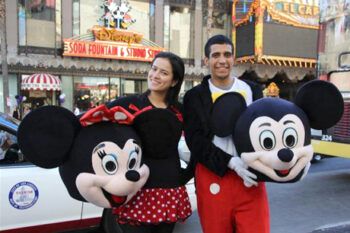 Todos los días es Halloween en el Paseo de la Fama de Hollywood