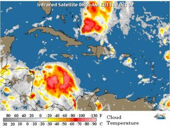 Lloverá este martes, informa Meteorología
