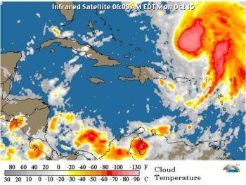 Se esperan lluvias aisladas con tronadas, según Meteorología