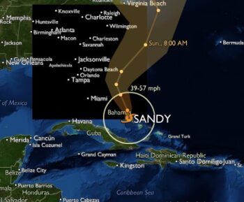 Huracán «Sandy» obliga a cambios en la campaña en la costa este de EEUU