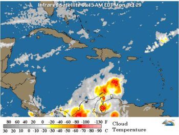 Meteorología pronóstica pocas lluvias para este lunes