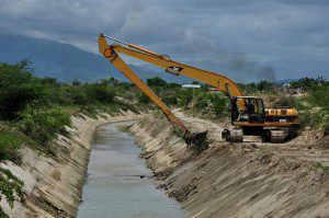 Canal reparado por el Indrhi