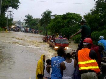 Vaguada incidiendo sobre el país; se mantiene el aviso y alerta de posibles inundaciones