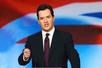 Ministro británico de Economía anunciará más recortes en el Parlamento