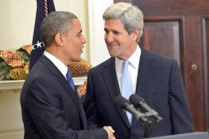 John Kerry y Barack