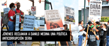Jóvenes reclaman política anticorrupción seria