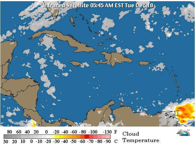 Pocas lluvias para este miércoles