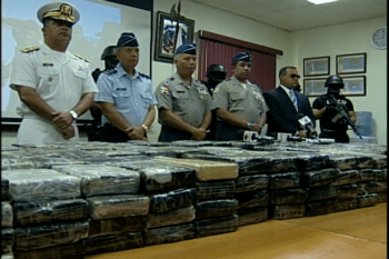 Autoridades se incautan más de 1,500 kilos de cocaína en la Bahía de Ocoa