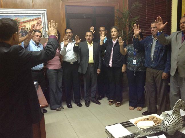 Senador Vargas Juramenta Comité Municipal de Alfabetización de Moca