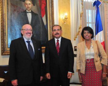 Danilo Medina se reúne con el copresidente de la UE-ACP