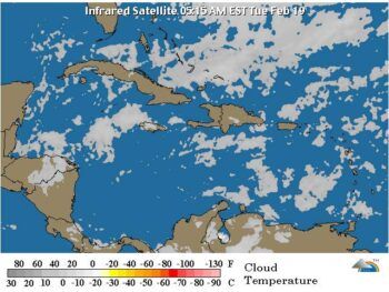 Sistema frontal se aleja al norte del país