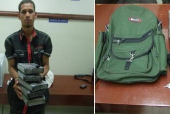 DNCD arresta supuesto evangélico en Villa Mella con 5 paquetes cocaína en mochila