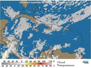 En las próximas 48 horas podría llover al norte y centro del país