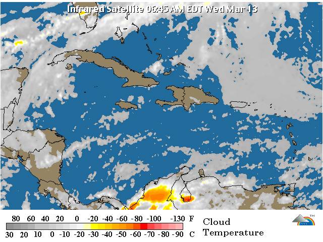 Pocas lluvias para este miércoles, según Onamet