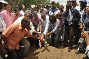 INDRHI inicia construcción de presa en Dajabón
