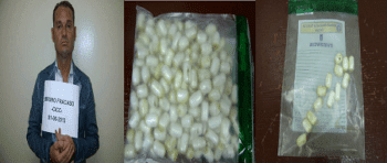 DNCD atrapa italiano iba para España repleto de cocaína