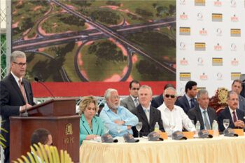 Inician construcción avenida Circunvalación de Santo Domingo