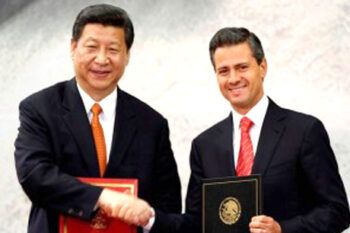 Peña Nieto llama a los empresarios chinos a invertir en México