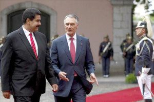 Maduro y presidente Luso