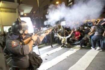 Protestas en Brasil dejaron 62 heridos y rastros de destrucción en Río
