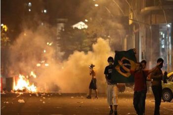 El 75 % de los brasileños apoya las protestas