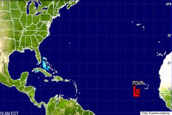Se forma la cuarta depresión tropical en la cuenca atlántica