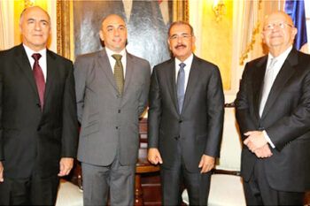 Danilo Medina recibe visita de nuevo coordinador residente de la ONU