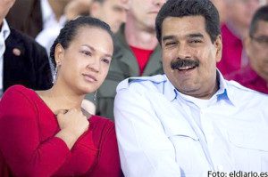 Nicolas Maduro e hija Cha