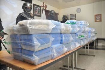 DNCD ocupa 222 paquetes de cocaína en Azua