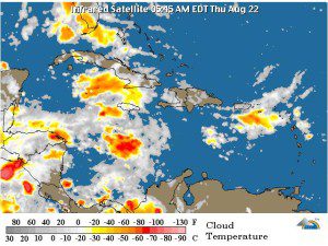 Condiciones del tiempo para hoy.