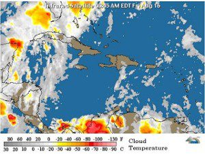 Tiempo para este viernes.