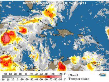 Vaguada sobre el Caribe Oriental provocará lluvias sobre el país