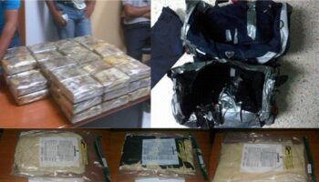 Decomisan 59 paquetes de supuesta cocaína y/o heroína en La Romana y Punta cana