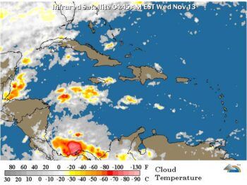 Lluvias de corta duración para este miércoles