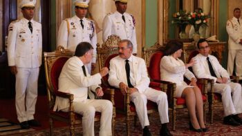 Danilo Medina recibe cartas credenciales de cuatro nuevos embajadores