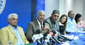 Rueda de prensa del PRM.