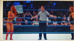 La luchadora quería enfrentarse a la irlandesa Becky Lynch. 