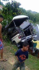 Accidente en Samana deja dos heridos
