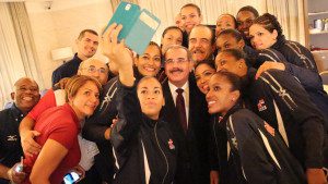 ¡Enhorabuena!”, manifestó Danilo Medina.