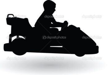 (Insolito) Niño de 2 años es encontrado conduciendo un cochecito a batería, en la madrugada