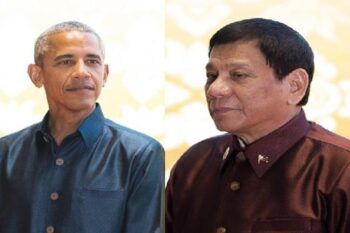 Obama restó importancia al insulto que le dedicó el filipino Rodrigo Duterte.