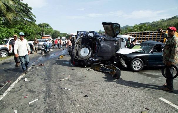 ¡Alarma! En República Dominicana se producen más de 280 accidentes de tránsito diariamente