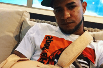 Mozart La Para sufre accidente en su casa