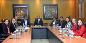 Superintendente de Bancos se reúne con Misión del Fondo Monetario Internacional (FMI) con el superintendente. 