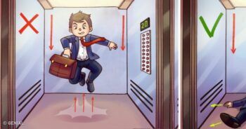 Cómo salvar tu vida cuando un ascensor cae