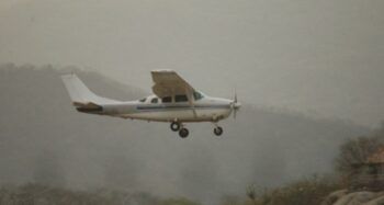 Se accidenta avioneta con tres pasajeros en Constanza