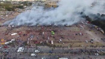 32 muertos en México tras explosión de juegos pirotécnicos